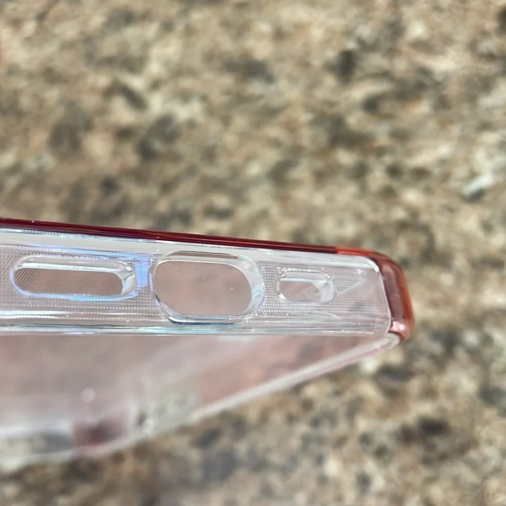 Incipio DualPro Platinum iPhone 13 Case Iridescent Pink‎ Purple Protective Cover